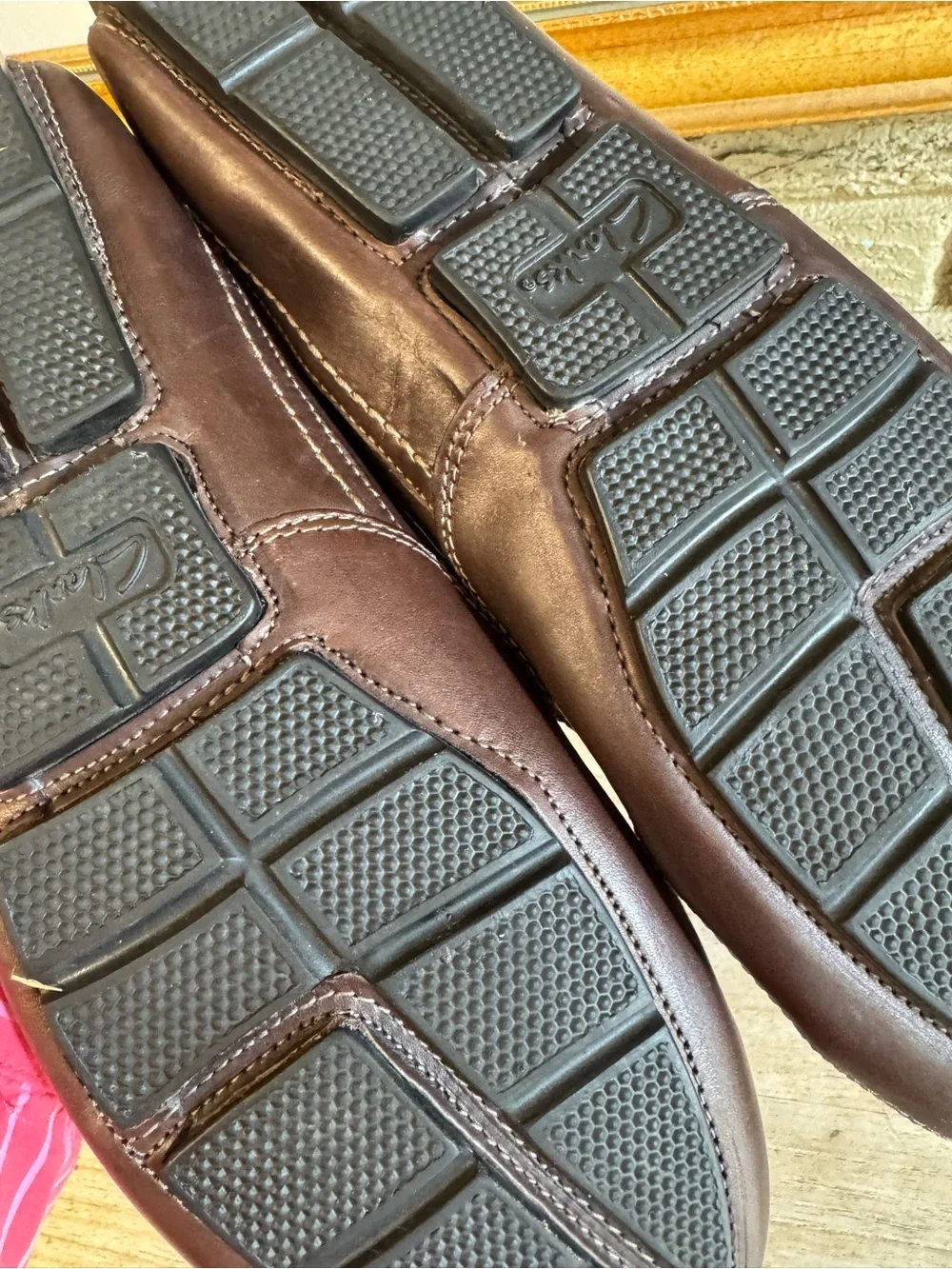 Clark’s all leather driving loafer 10.5